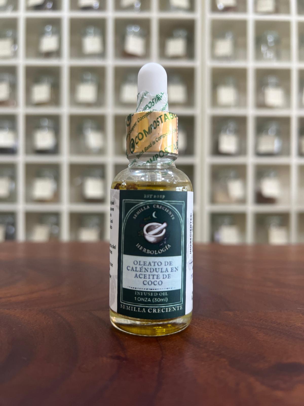 Oleato de Caléndula en Aceite de Coco