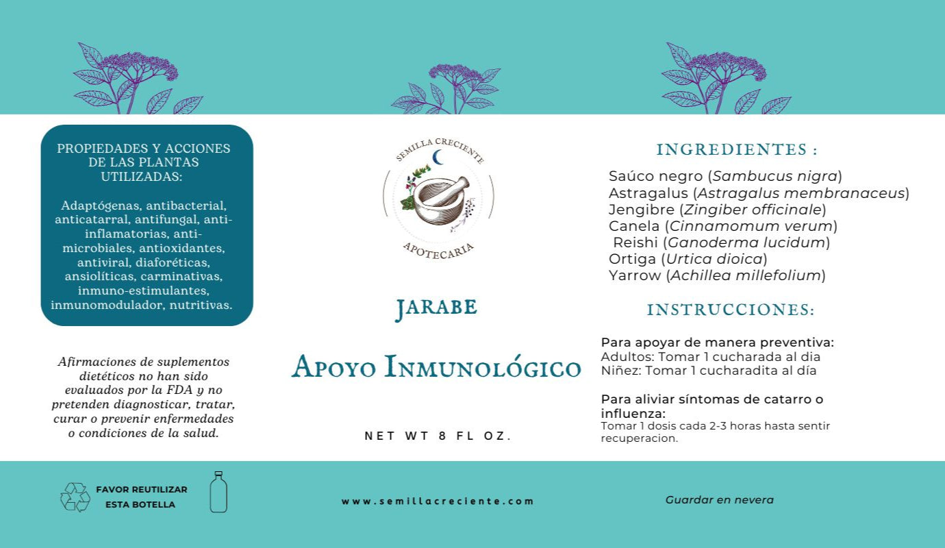 Jarabe Apoyo Inmunológico (Immune Support Syrup)