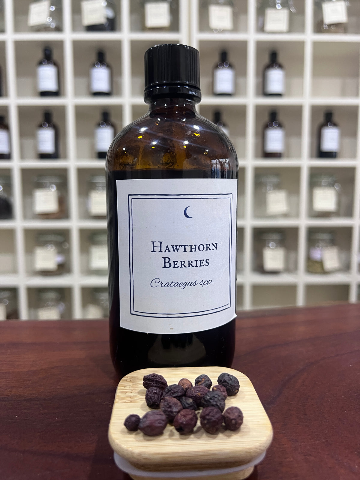 Jarabe de Hawthorn / Espino Blanco (Crataegus laevigata)